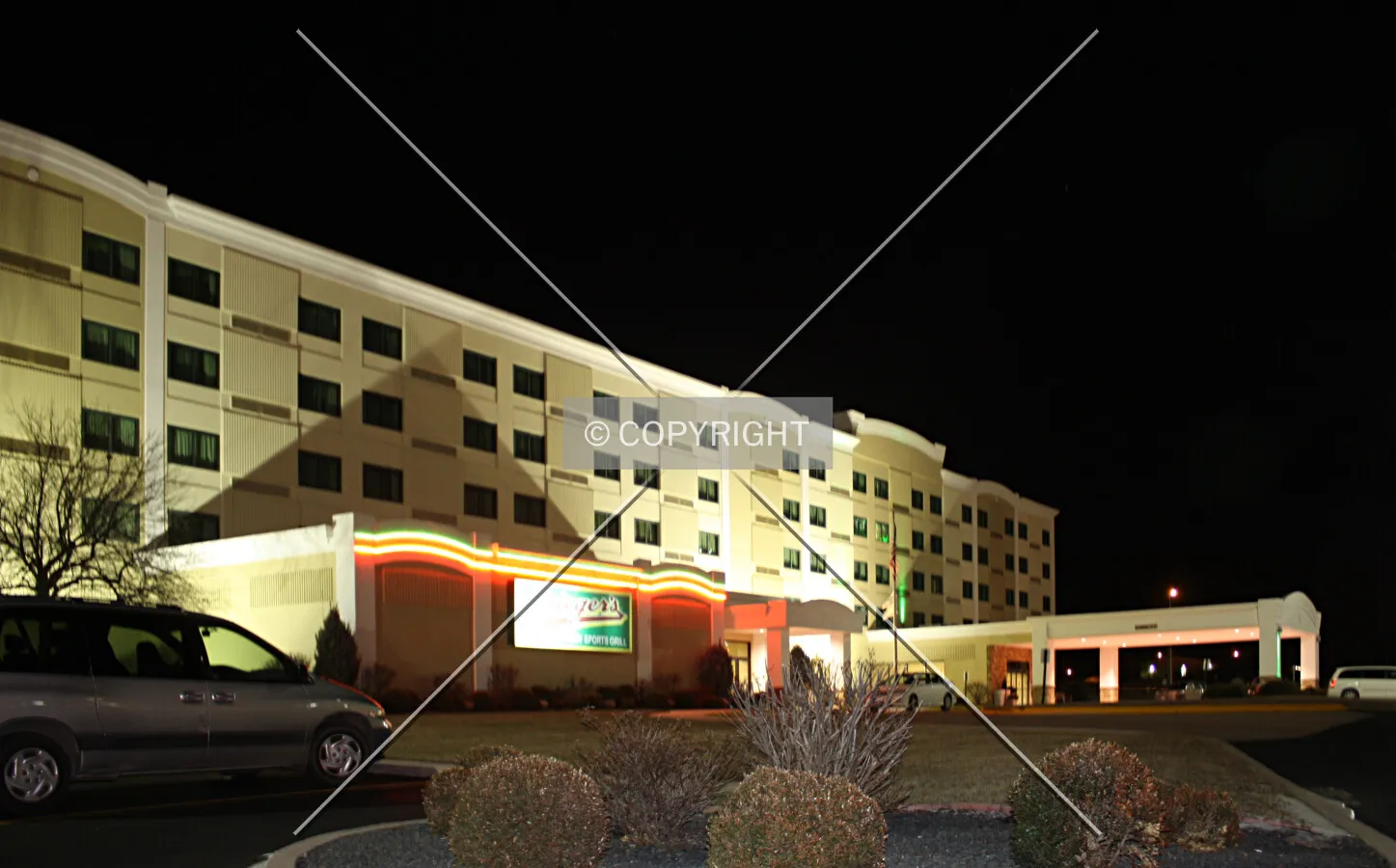 View from the southwest; January 9, 2015