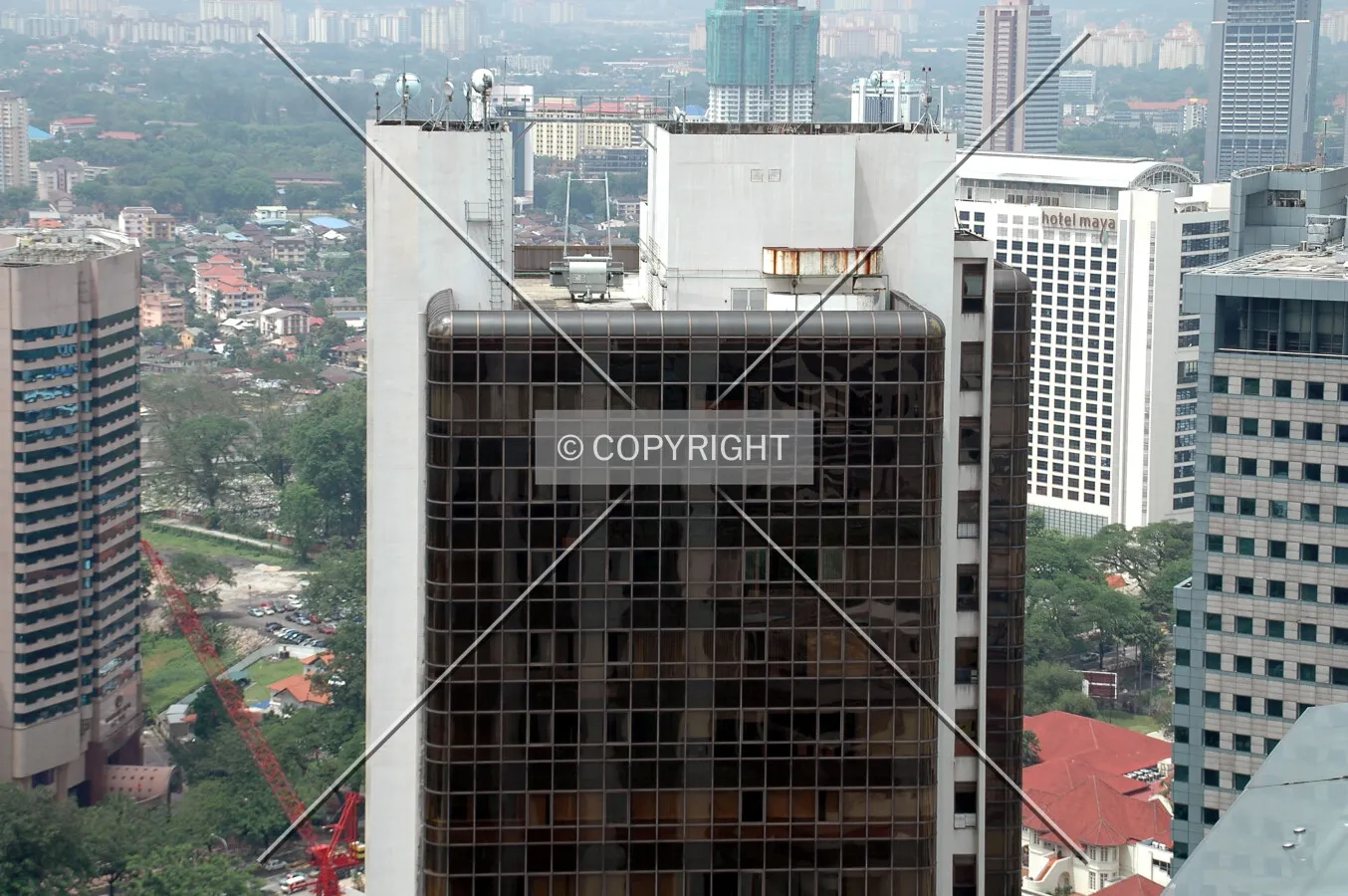 Top of the building