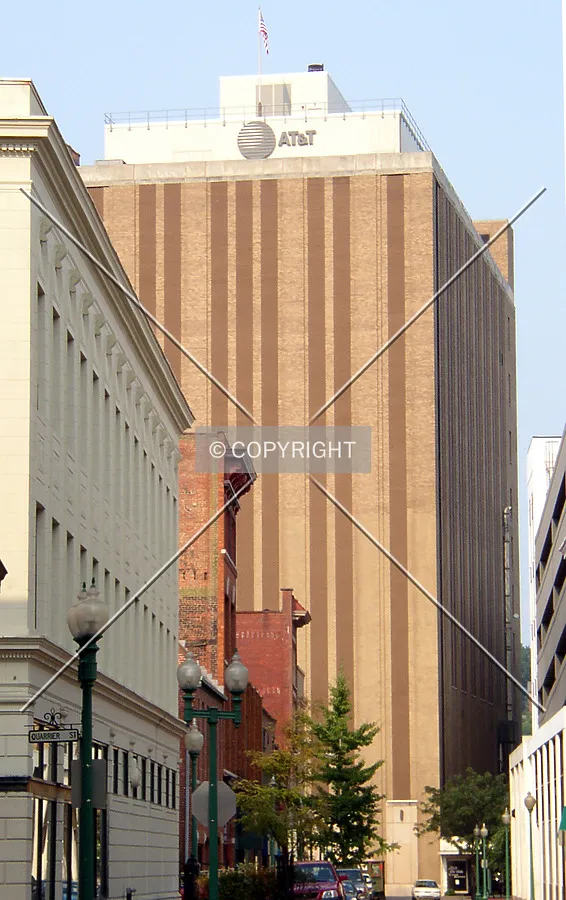Looking north from Virginia Street