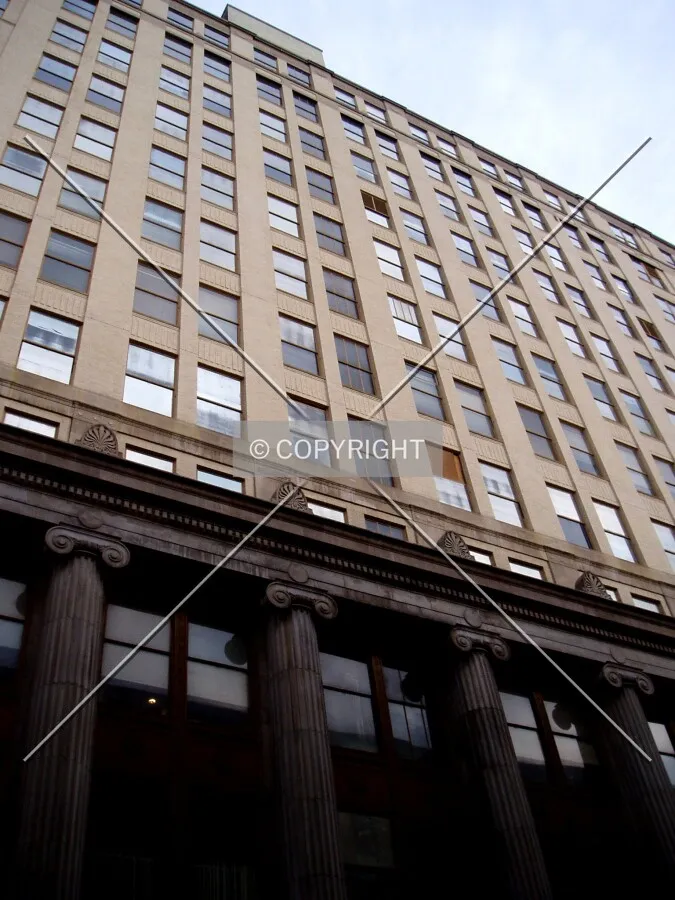 Looking up the west side