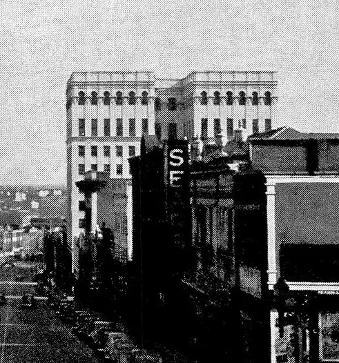 Vintage view from the west