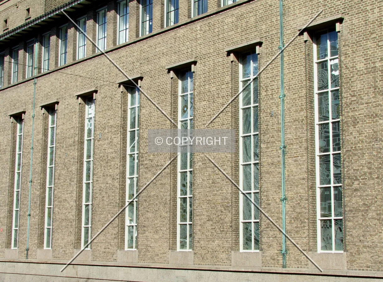 Stained glass windows