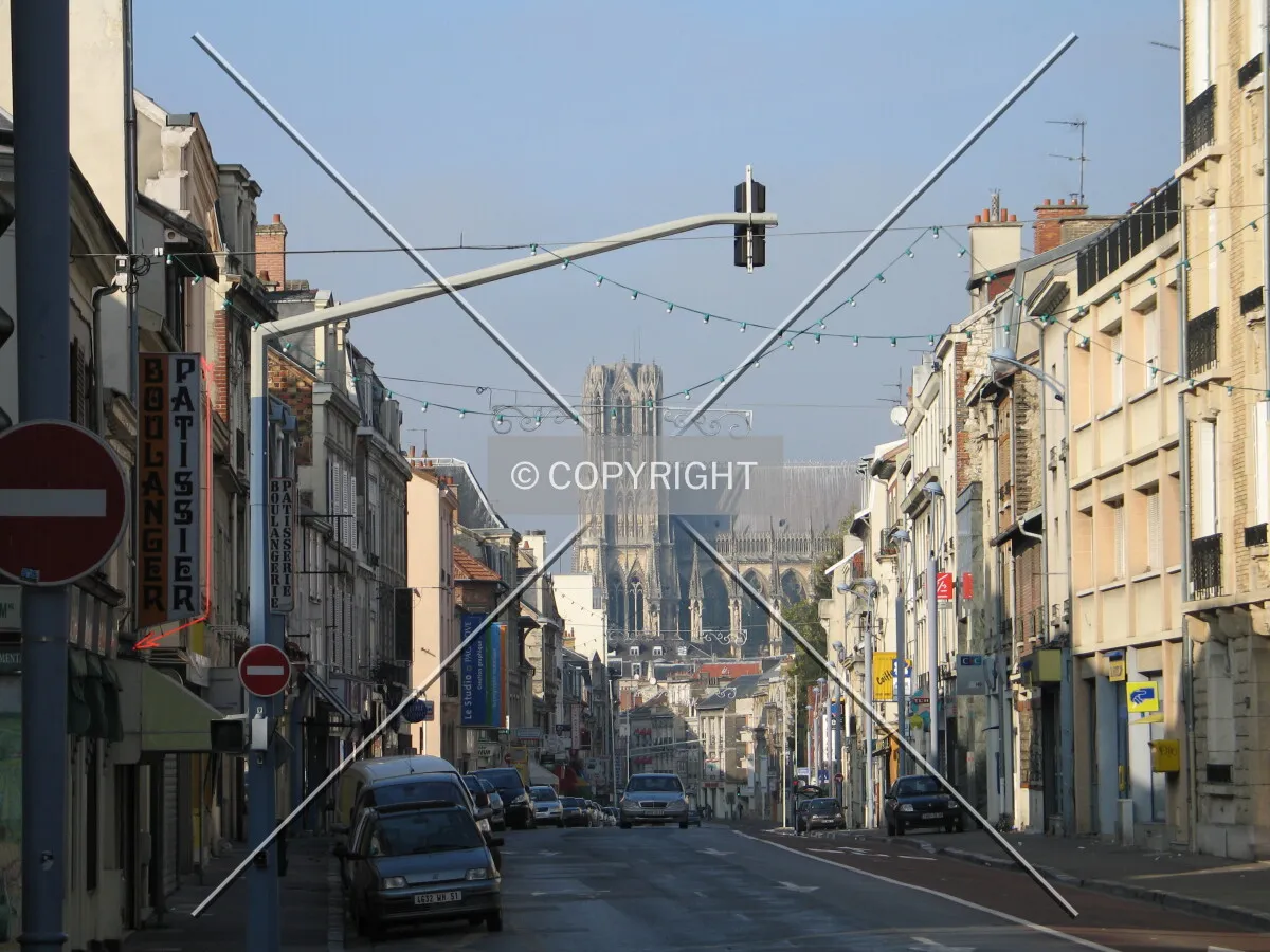 View on the Rue Gambetta