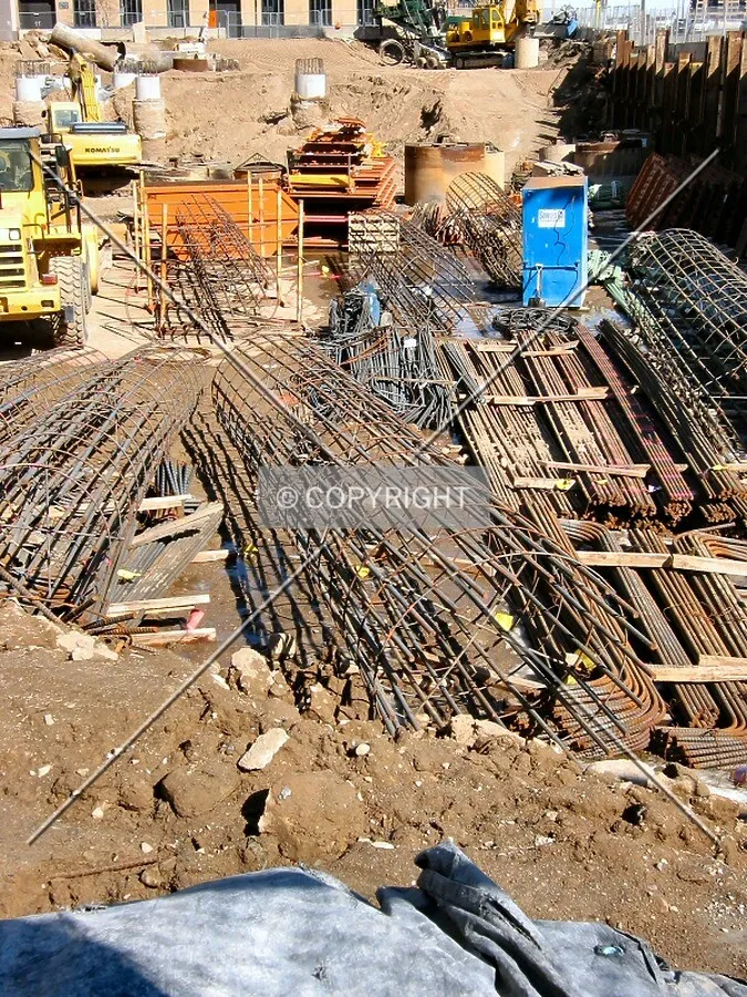 Steel to reinforce caissons