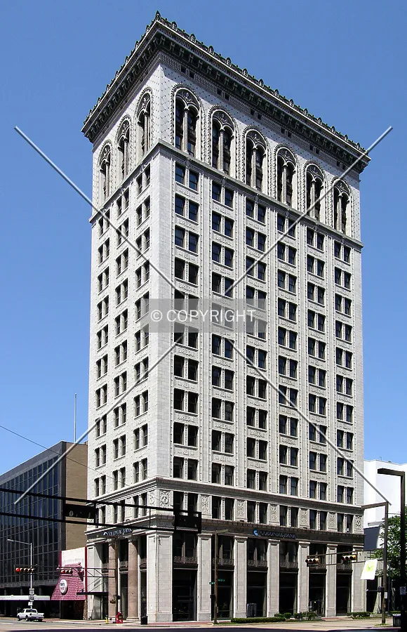 Looking northwest from 1st Avenue North