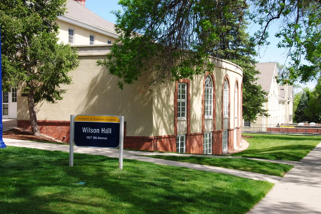View to the north
