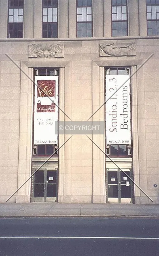 Detail of Church Street entrance