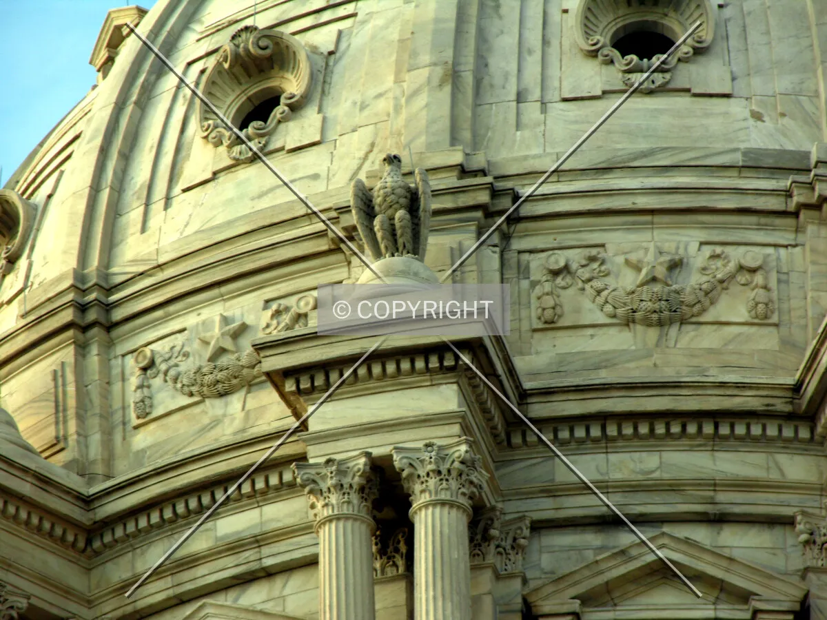 Detail of the southwest rotunda