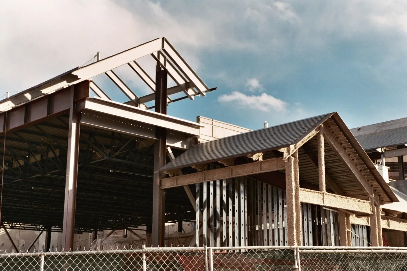 View to the southeast