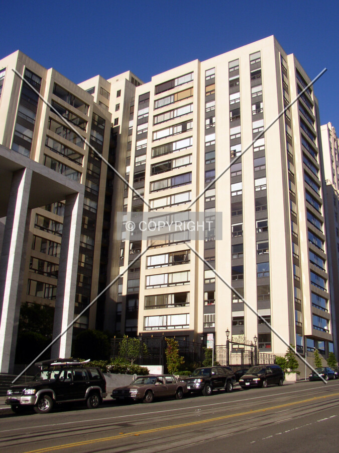 Looking southwest from California Street