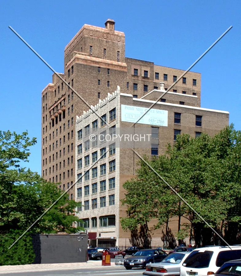 View from the southeast across Broad Street
