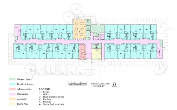 First floor plan