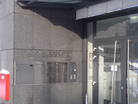 entrance of 360 Grad Hochhaus