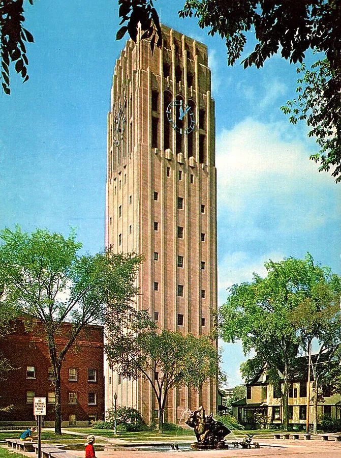 Vintage view from the southeast