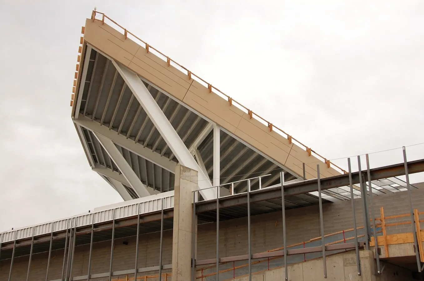 View from the southeast