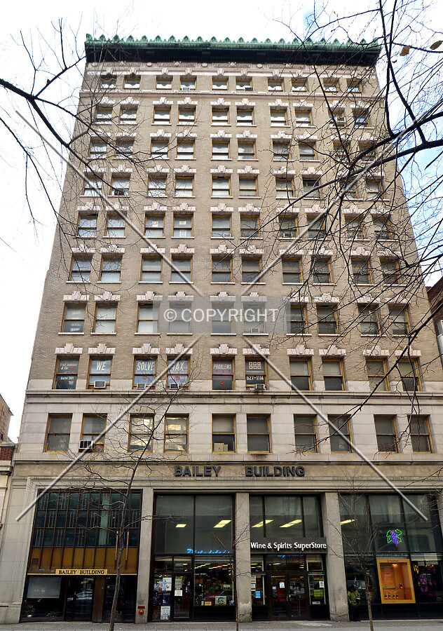 View from the north on Chestnut Street