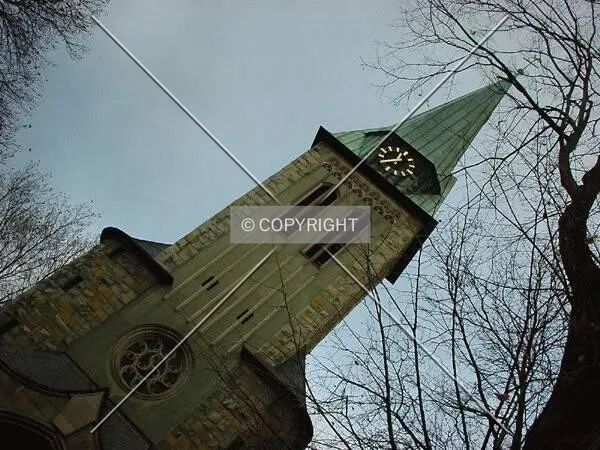 View of the church tower