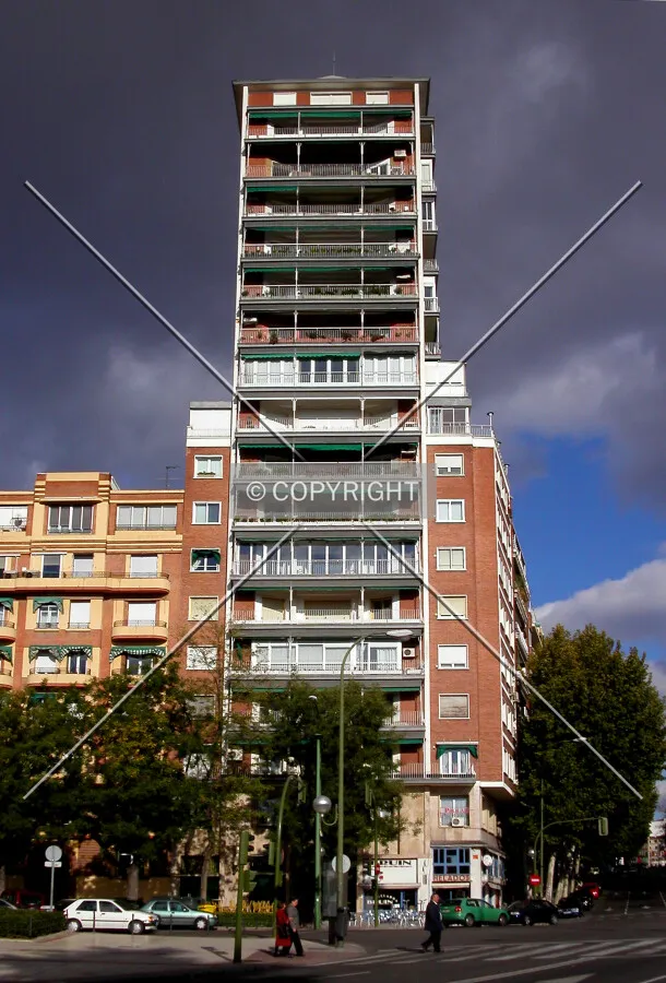 As seen from the western side