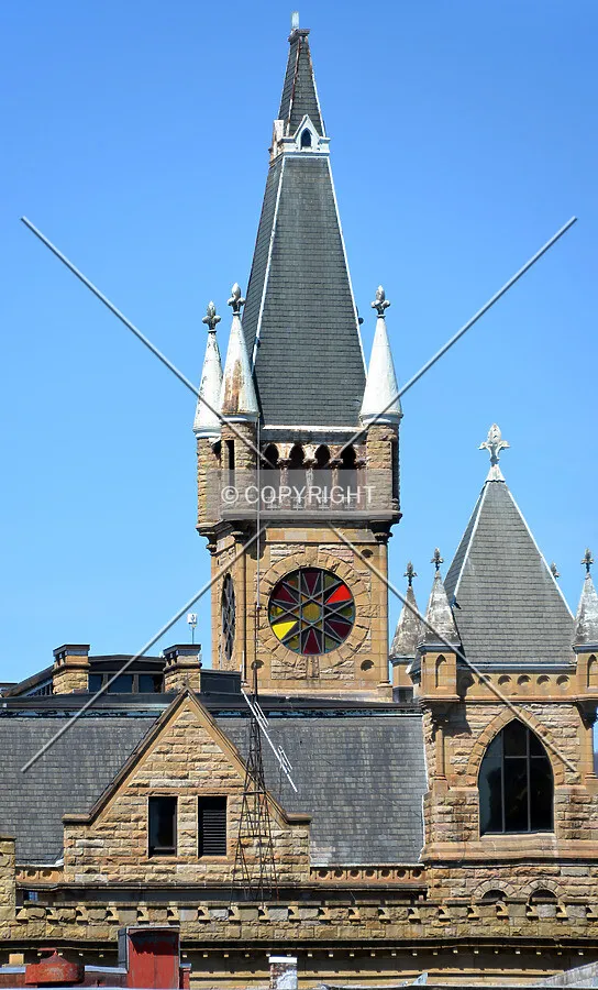 View from the southeast