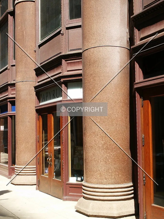 Store entrance on LaSalle Street