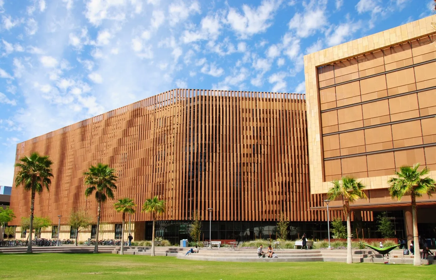 View from the southeast