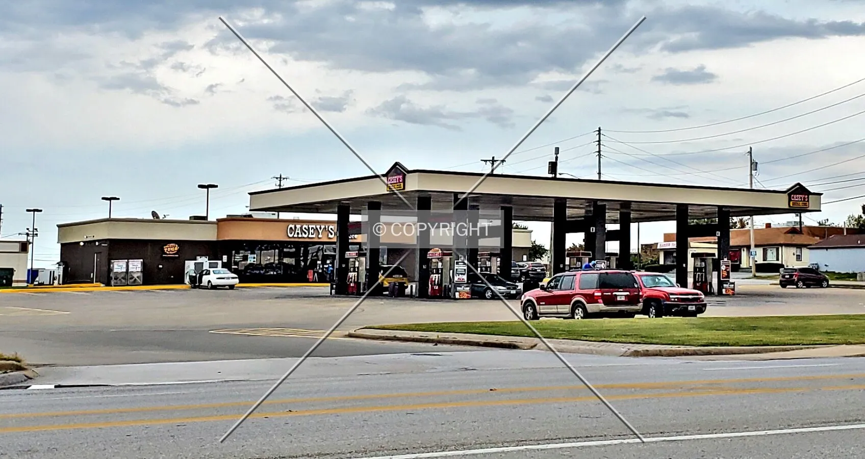 Northwest view; October 3, 2020