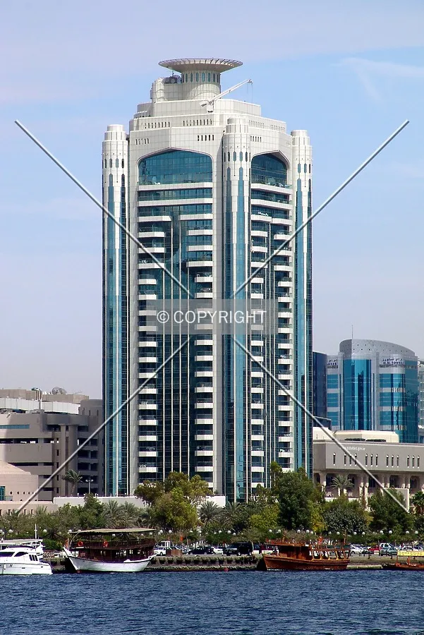 View from across Dubai Creek