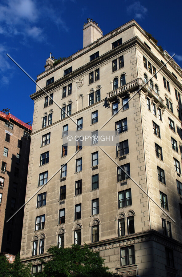 Viewed from the southwest along Park Avenue