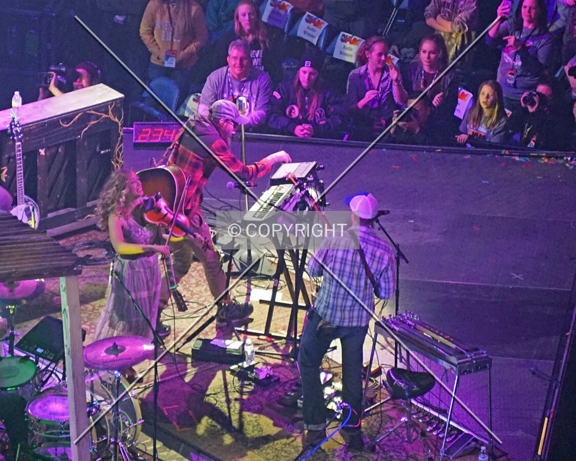 Crowder performs during the 2016 Winter Jam concert; January 23, 2016