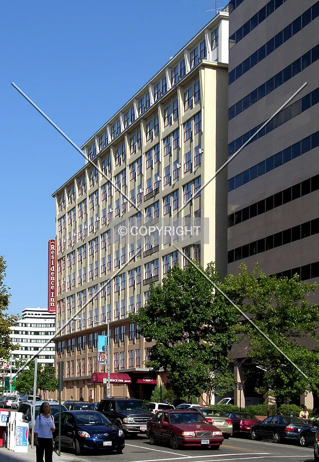 From the southwest across Vermont Avenue