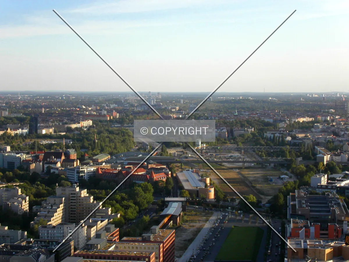 Looking south from Potsdamer platz