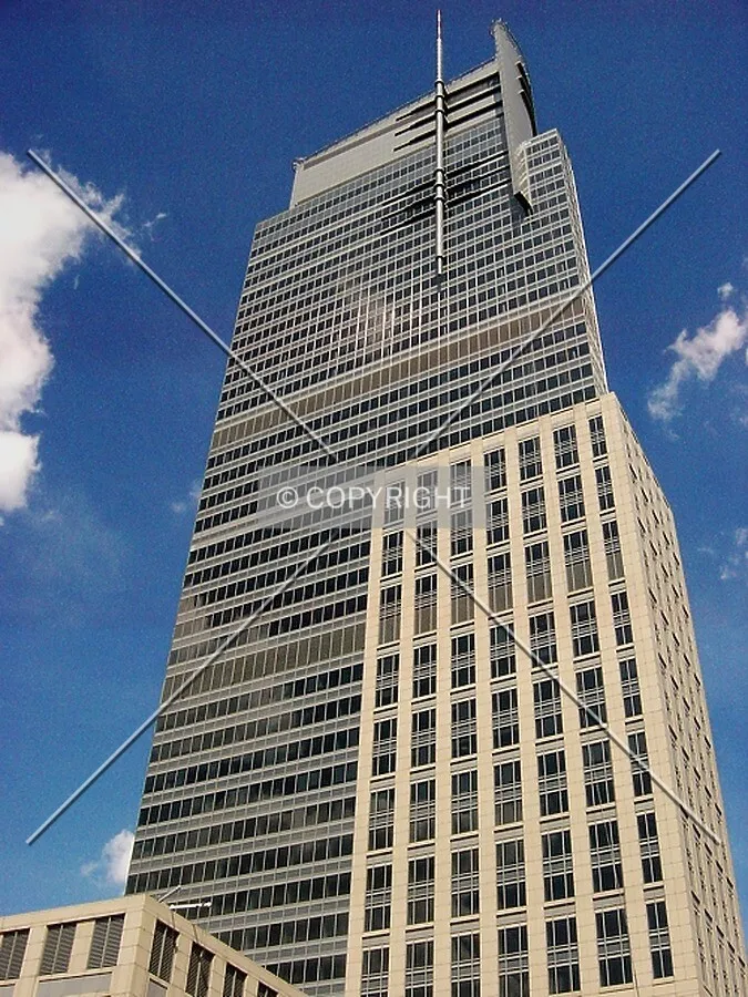 Looking up the tower