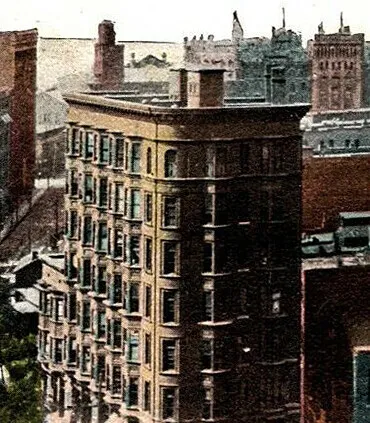 View from the northeast