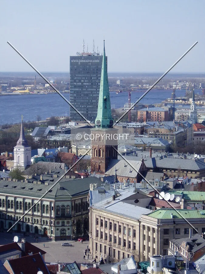 From St. Peter's church with Ministry of Agriculture building in background