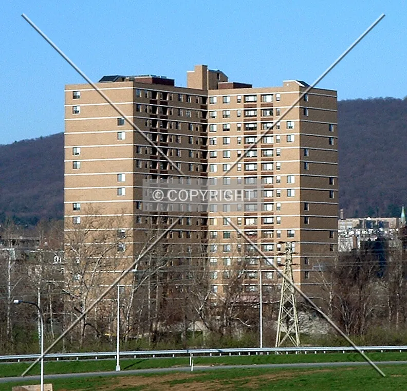 View from the southwest