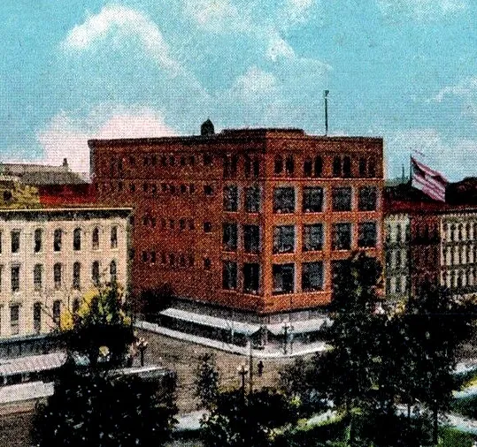 View from the southeast