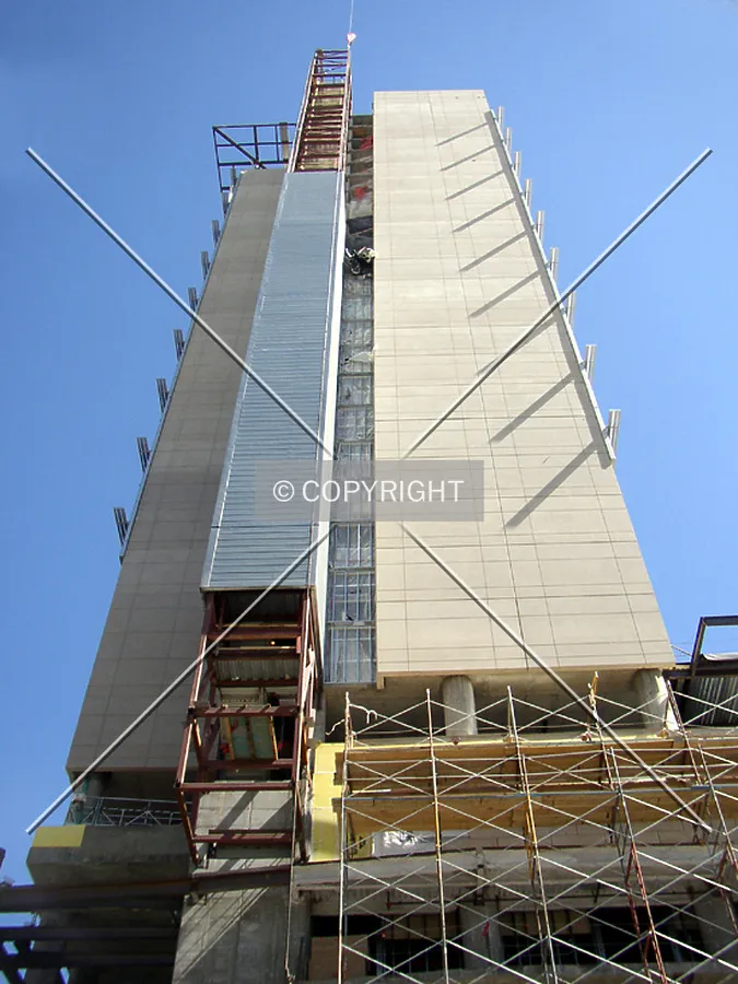 Looking up the southern side