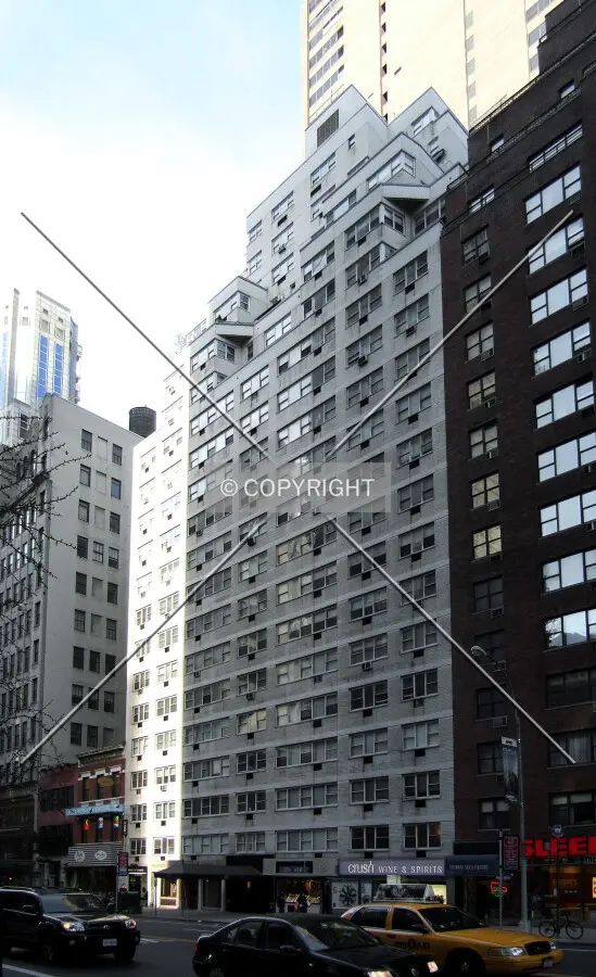 View from the southeast on 57th Street