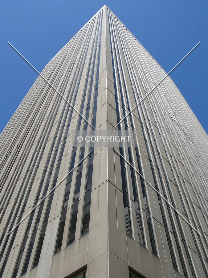 Looking up from the south