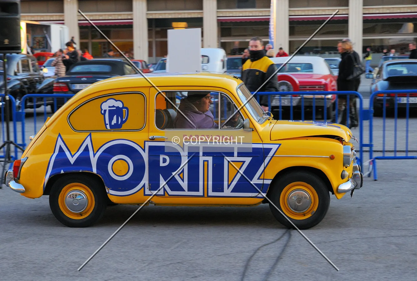 Speeding Seat 600 in Moritz beer colours