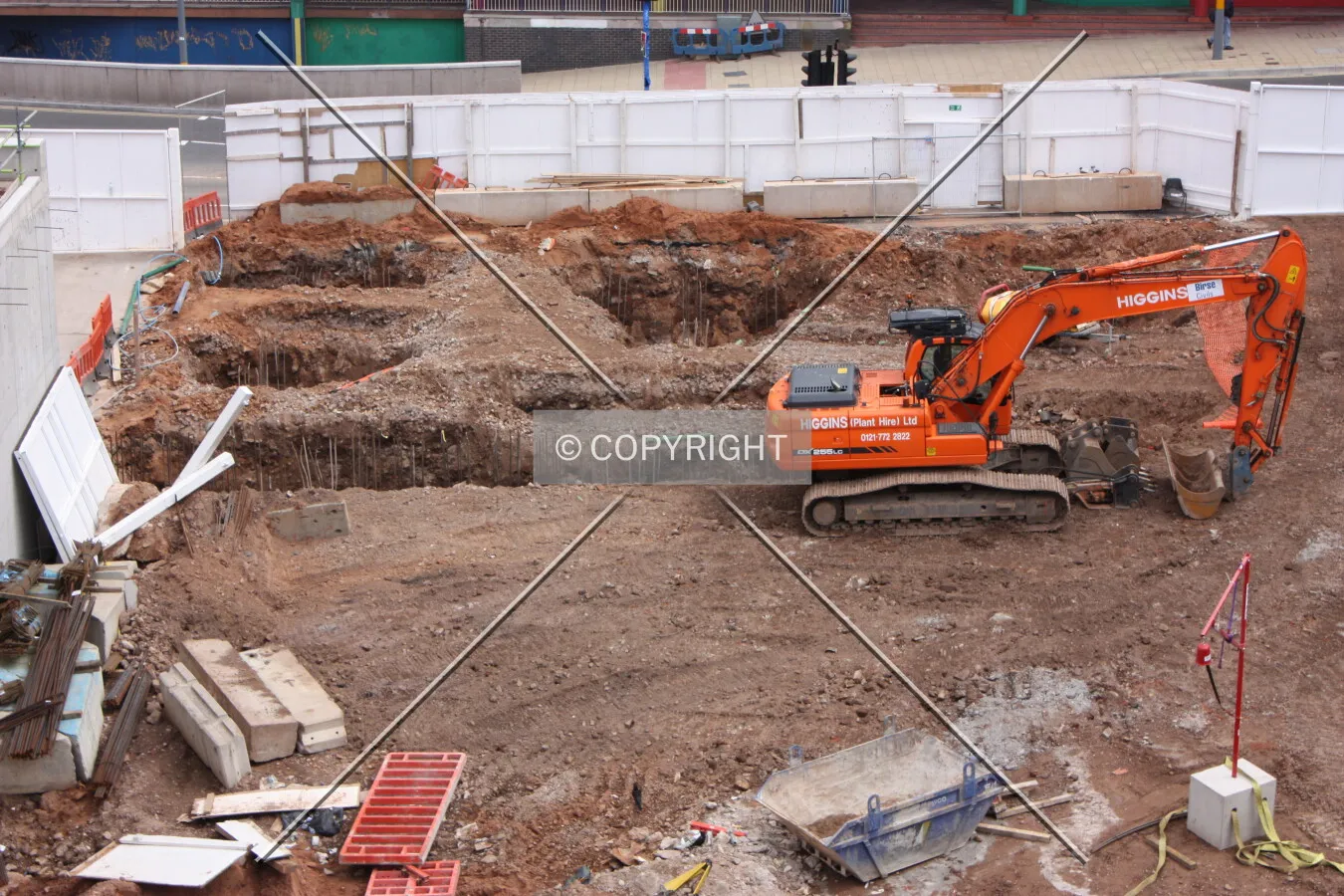 Excavation work