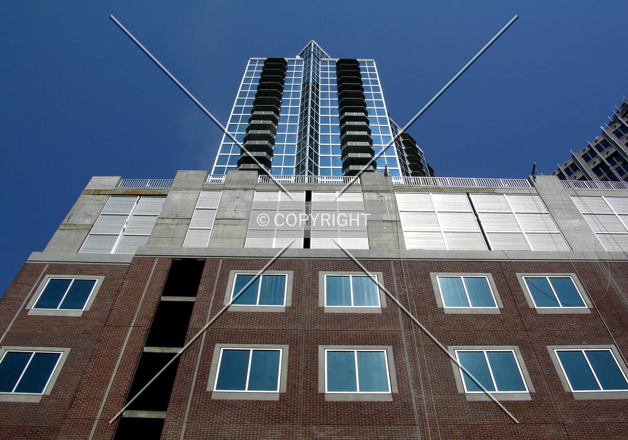 Looking up the southern side from West 5th Street