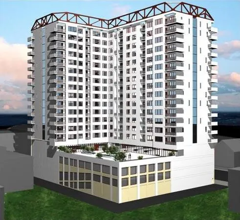 Rendering as seen from the southeast