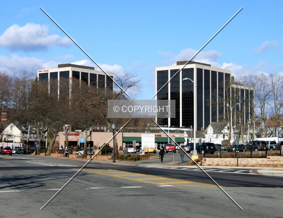 View from the southeast