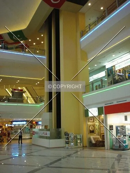 The shopping centre