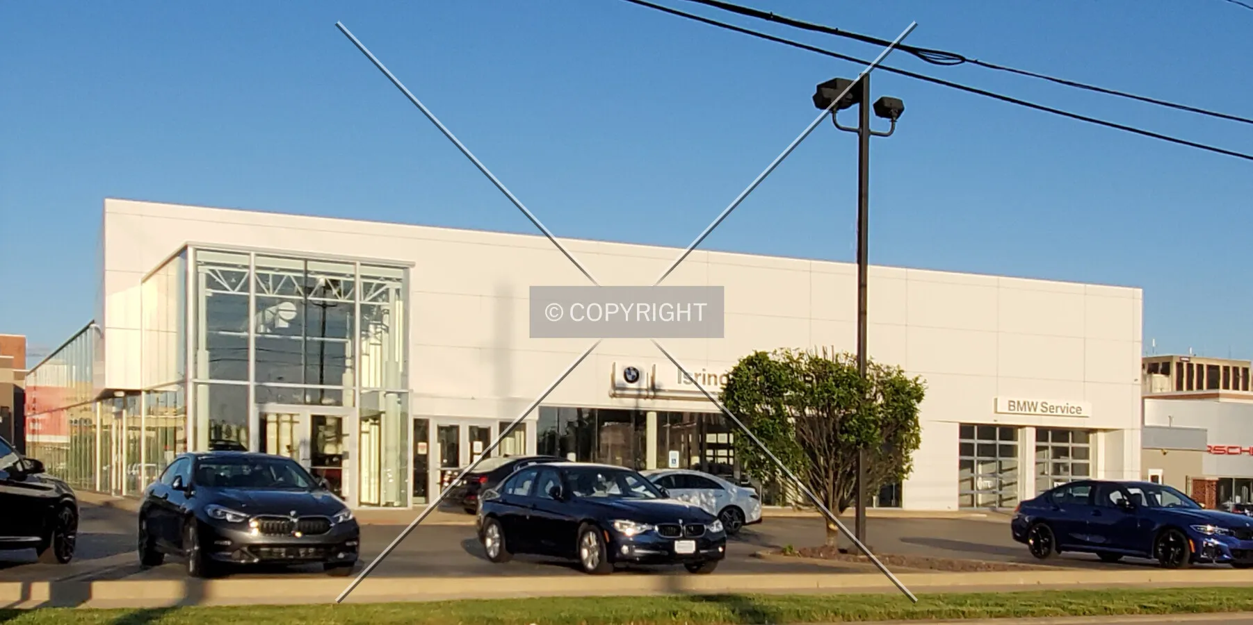 Northwest view; May 29, 2020