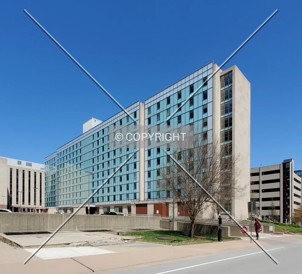 Southwest view; April 21, 2020