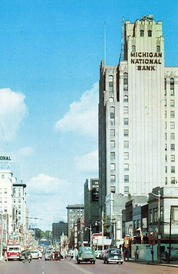 Vintage view from the southeast