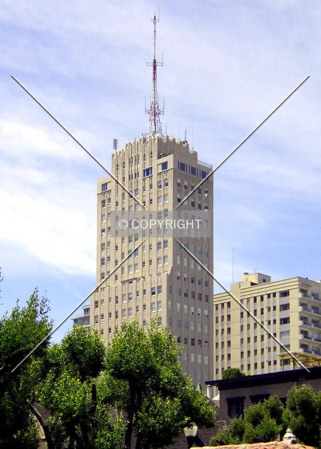 Looking northwest from Taylor Street