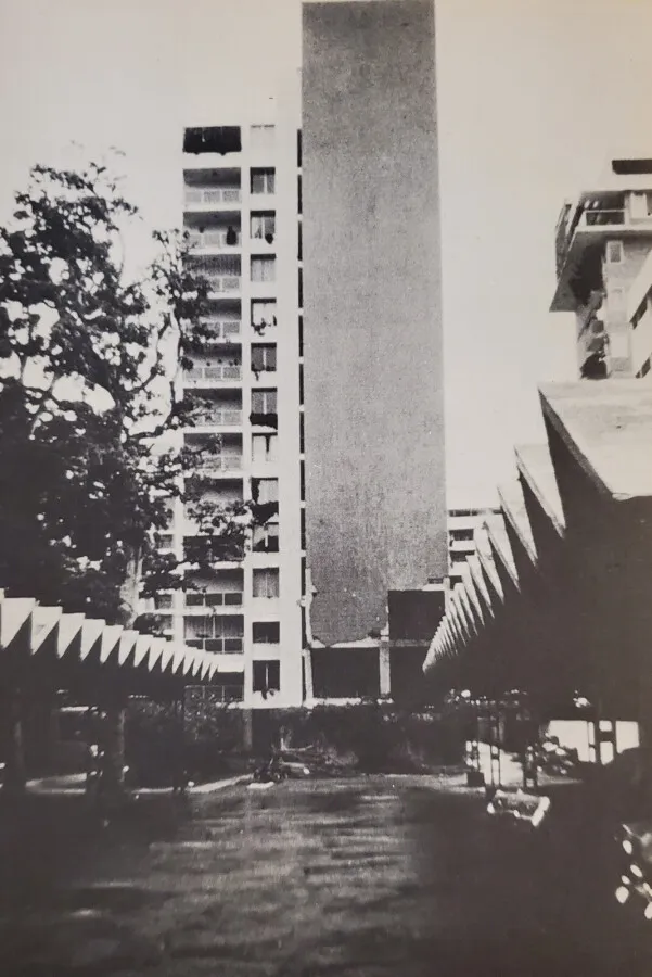 Vintage view from the west